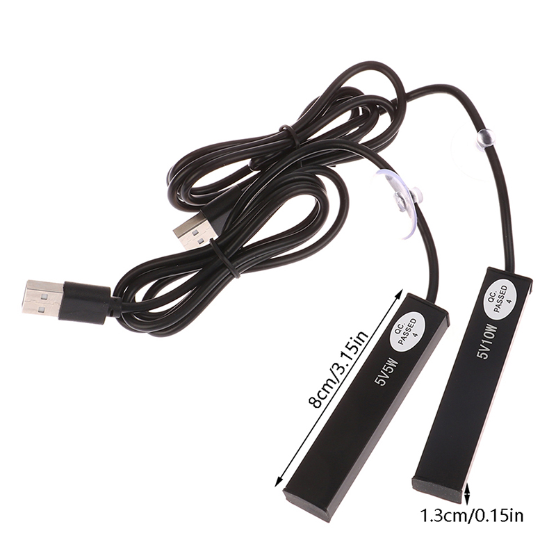 Fish Tank Heater - 1Pc 5/10 ワットミニ水族館ヒーター USB 充電小型水槽ヒーター用省エネ過熱保護アクセサリー