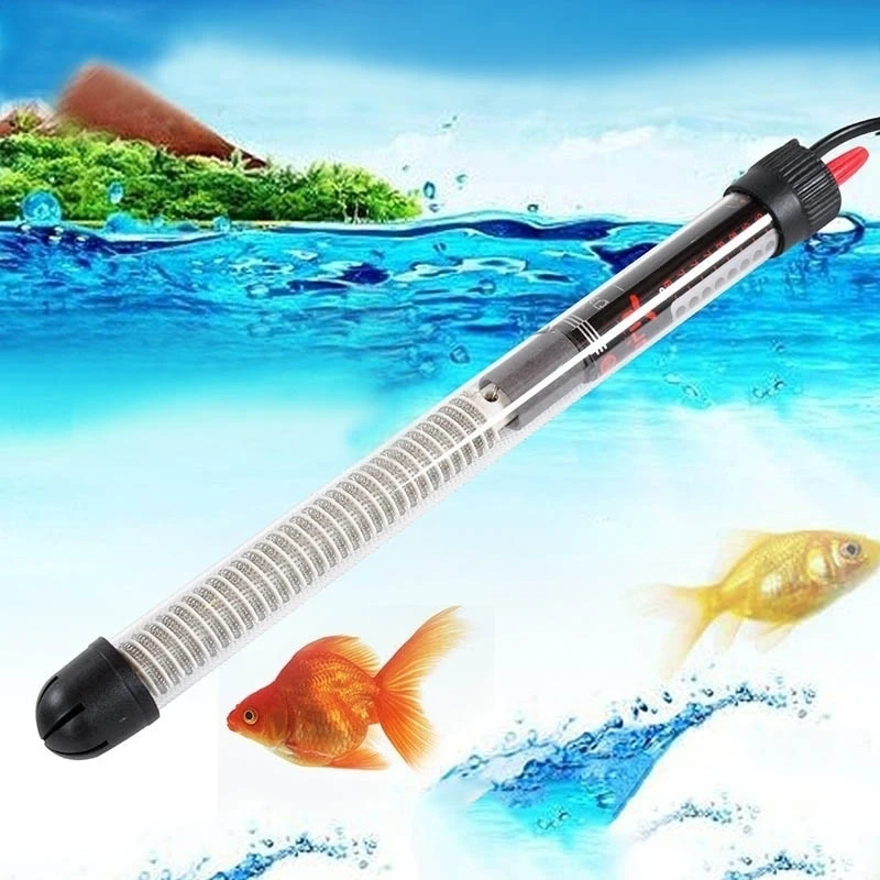 Fish Tank Heater - 20/50/100/200/300ワット水族館熱帯魚水槽潜水調節可能水ヒーター (euプラグ)