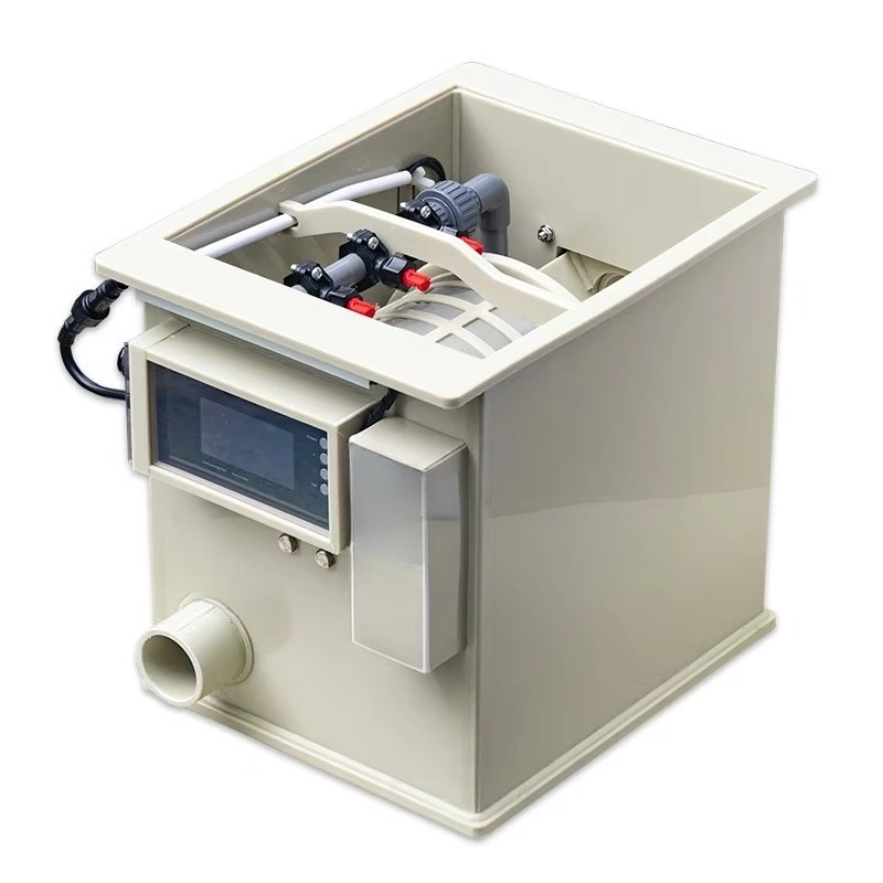 Aquarium Fish Tank - 新型デザイン ミニ回転ドラムフィルター 110v 220v 5m3/h 水槽用重力式フィルター