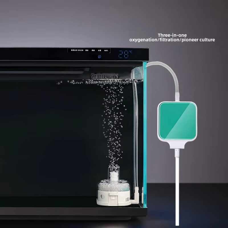 Xiaomi Mijia 水槽用酸素ポンプ、小型で静音性に優 - Xiaomi Aquarium Fish Tank のレビューと価格