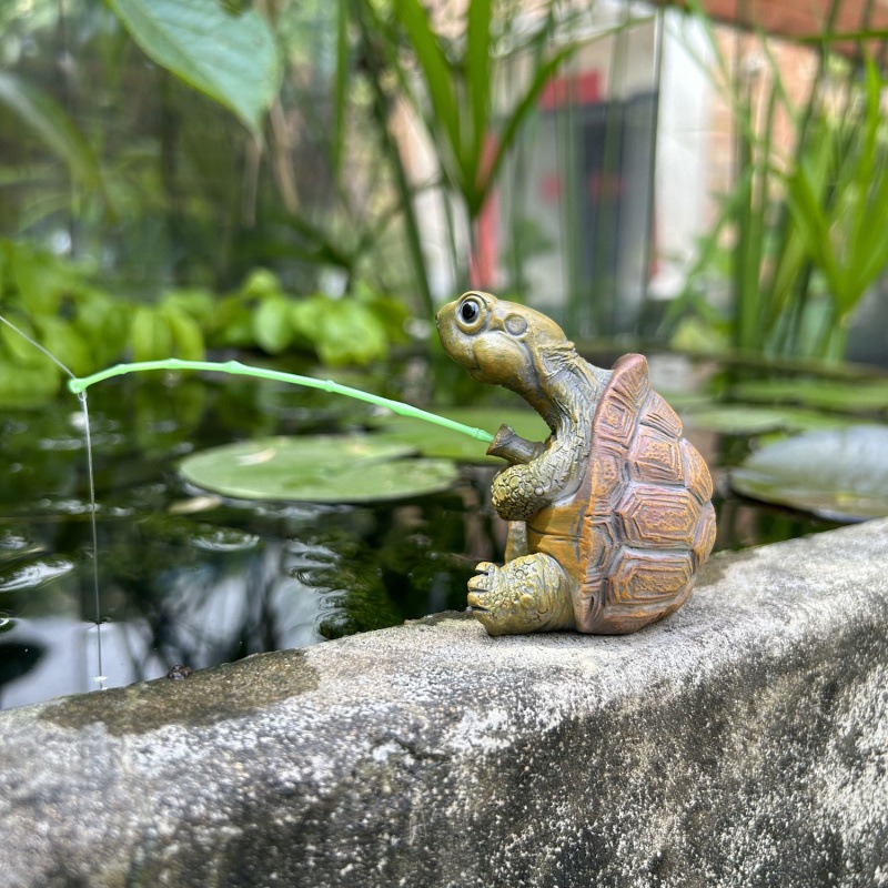 カメ釣り、水槽、水族館の装飾、中国風の岩場、給水器、池、庭の - Fish Aquarium Home のレビューと価格