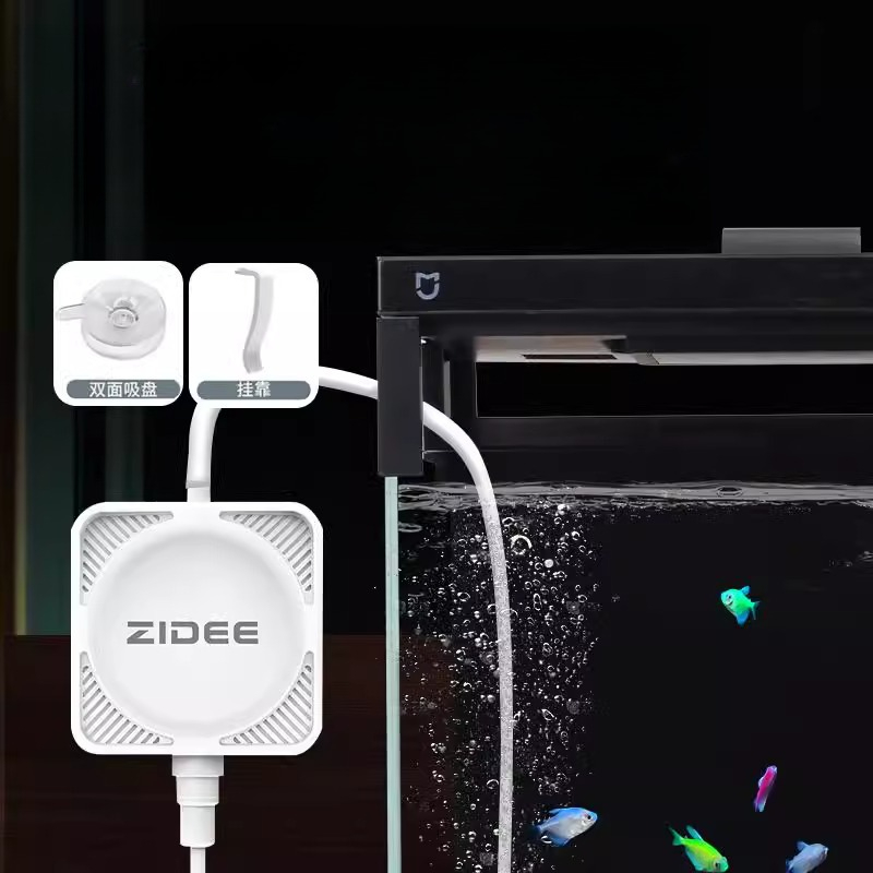 xiaomiスマート水槽用酸素ポンプmijia水槽用酸素ポン - Xiaomi Aquarium Fish Tank のレビューと価格