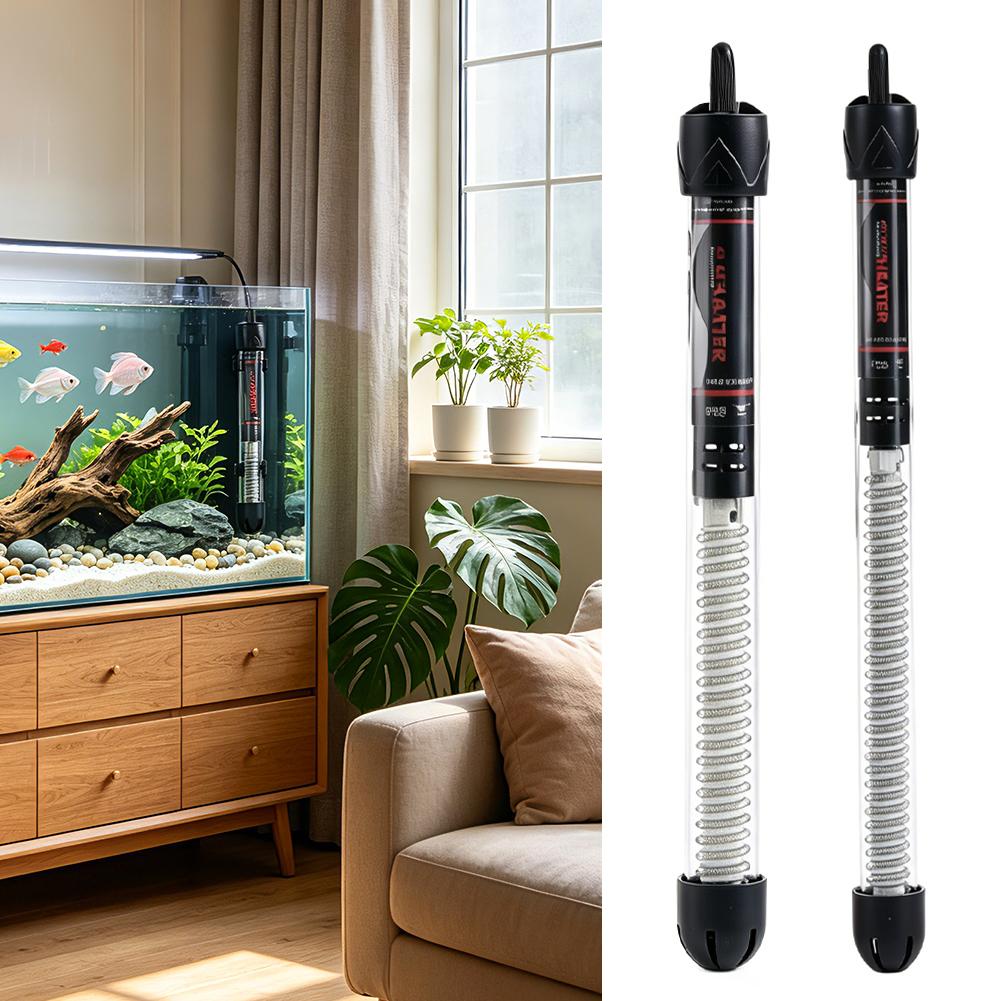 EUプラグ水槽用ヒーター 自動恒温ガラス加熱ロッド 防水 保 - Fish Tank Heater のレビューと価格