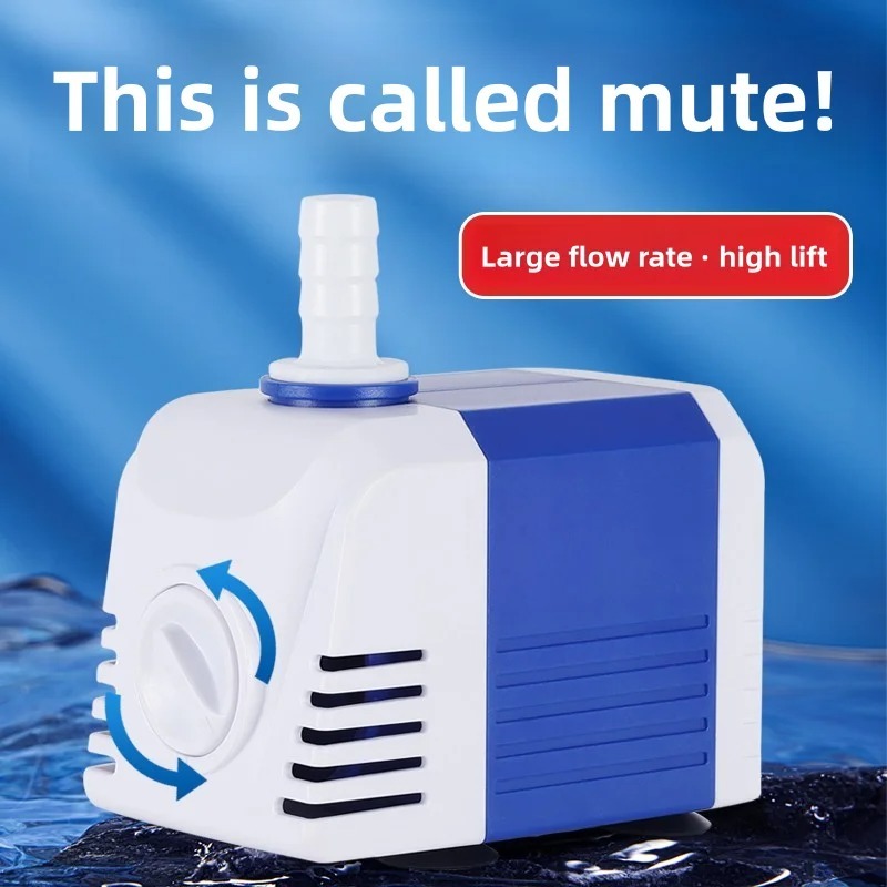 水槽用潜水式静音水循環ろ過ポンプ、水槽水交換循環ポンプ - Aquarium Fish Tank のレビューと価格