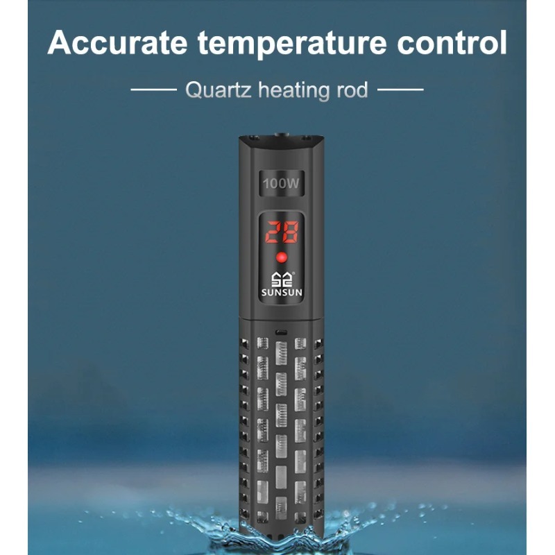 水槽用水中ヒーター LCDディスプレイ付き デジタル調整式  - Fish Tank Heater のレビューと価格