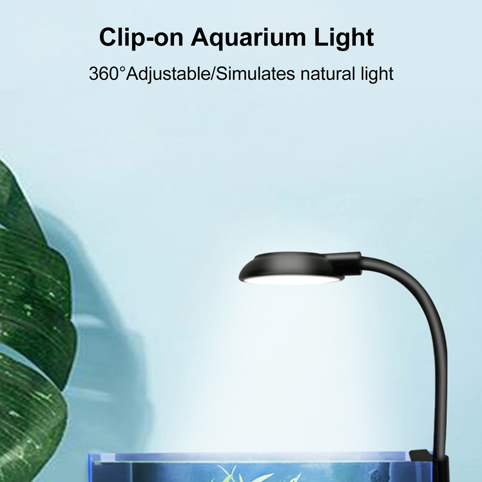 魚用クリップライト、水槽用、水生植物用、補助照明、半透明クリ - Aquarium Plants のレビューと価格