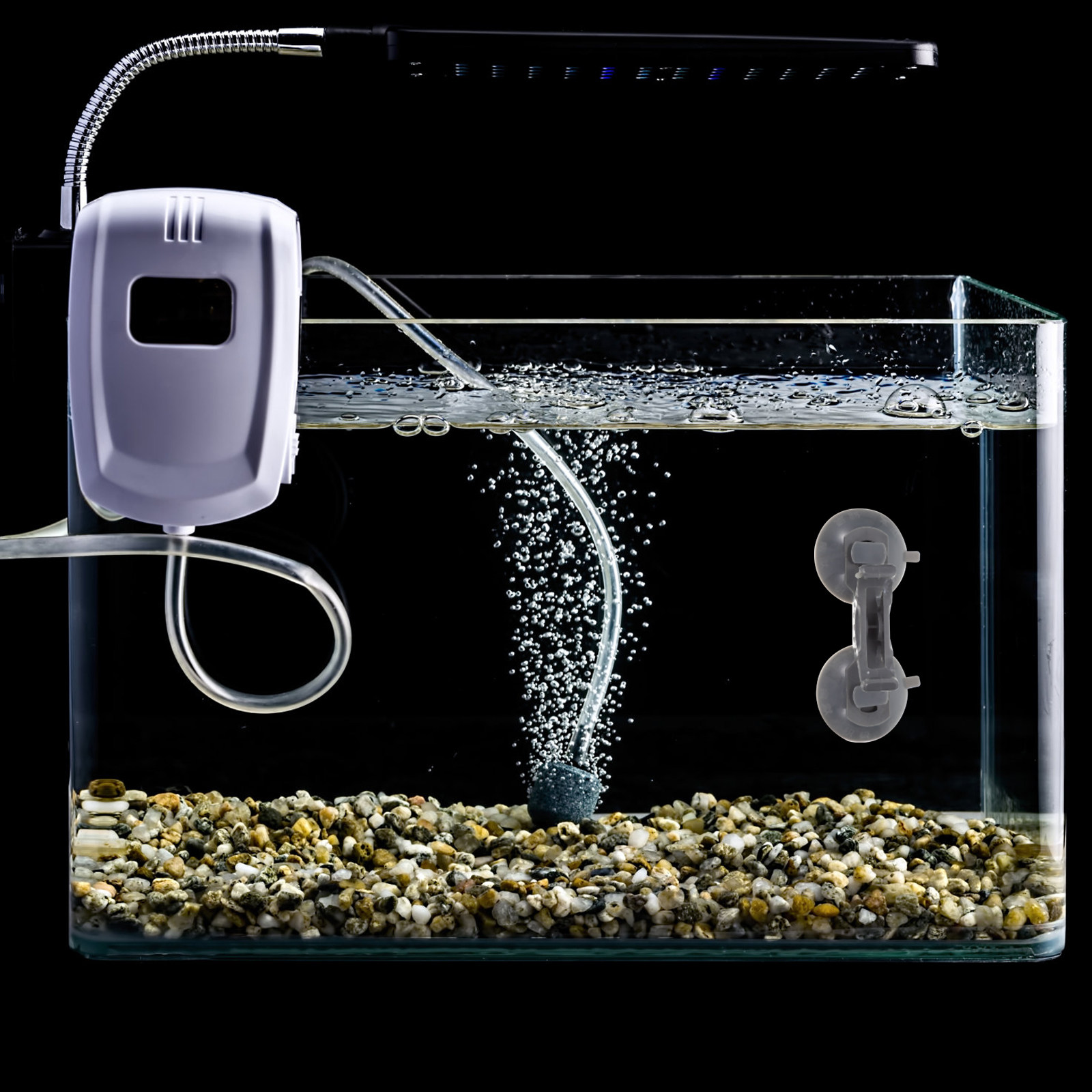 水槽用ライトホルダー2個入り、プラスチック製、魚槽用ランプブ - Aquarium Plants のレビューと価格