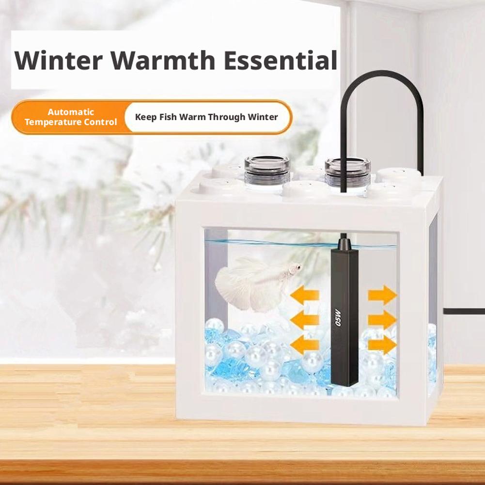 ミニ USB 水族館ヒーター 5V 自動定温加熱ロッド小型水 - Fish Tank Heater のレビューと価格