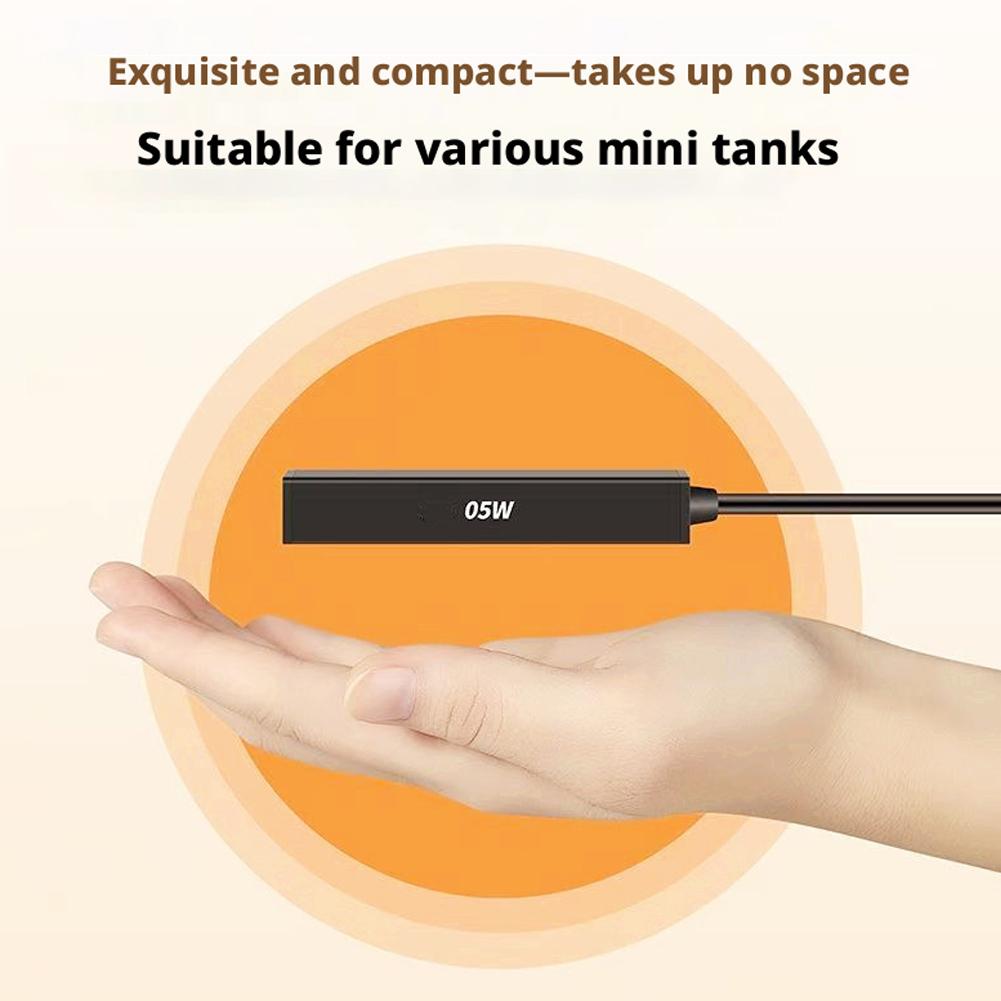 ミニ USB 水族館ヒーター 5V 自動定温加熱ロッド小型水 - Fish Tank Heater のレビューと価格