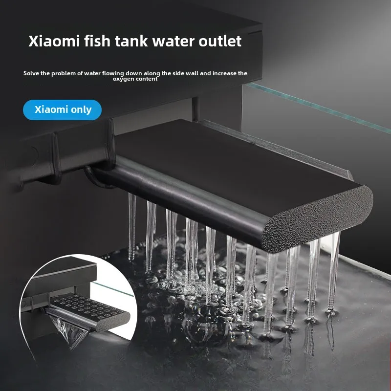 Xiaomi スマート水槽の滝出口の改修で酸素を増やす - Xiaomi Aquarium Fish Tank のレビューと価格