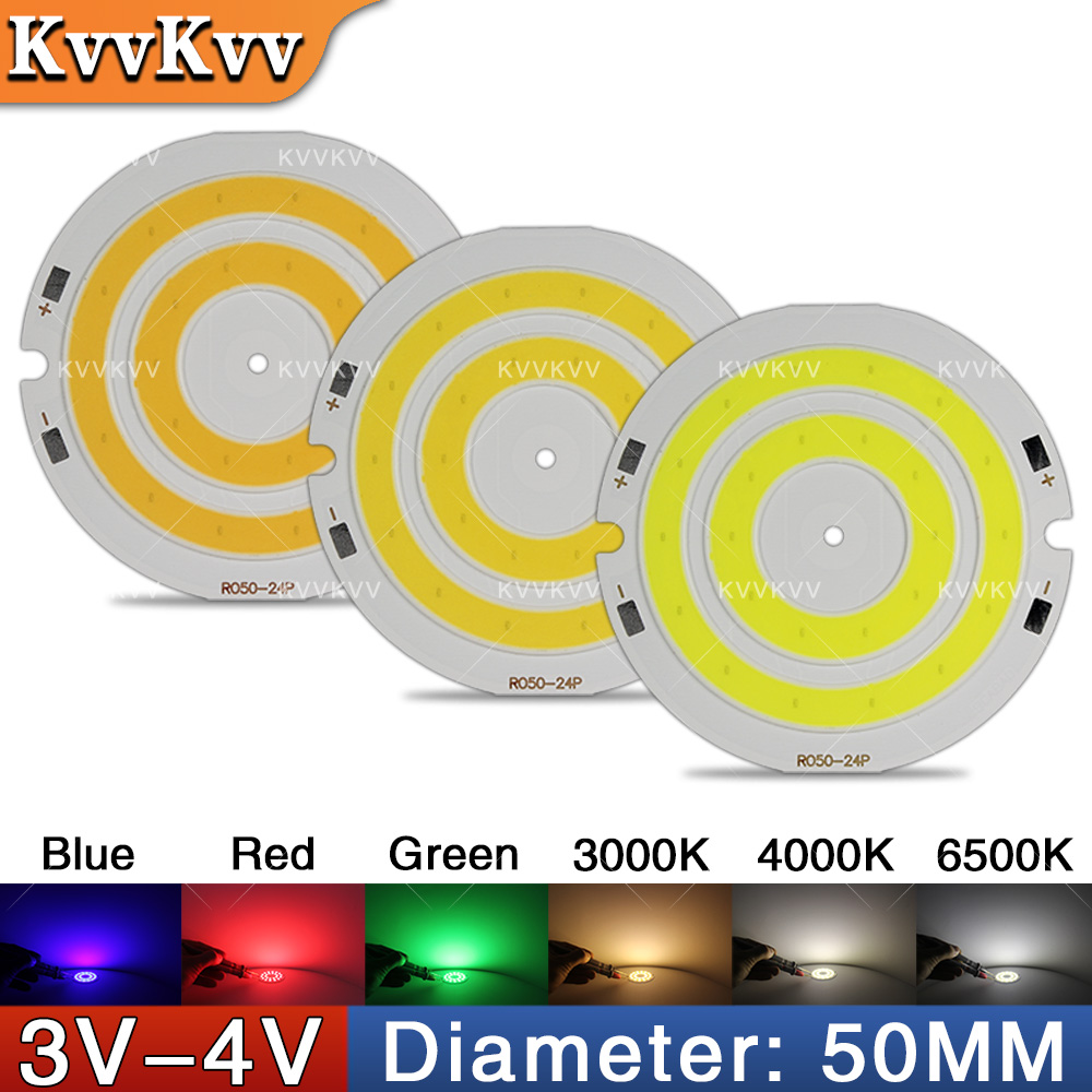 3V 4V丸型COB LEDランプ部品 3.7V電球 DIY - Aquarium Light のレビューと価格