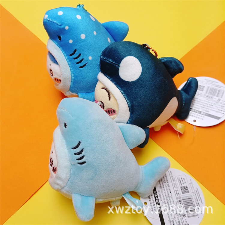 チイカワ水族館のオルカクジラのコスプレぬいぐるみペンダント、 - Aquarium Decor のレビューと価格